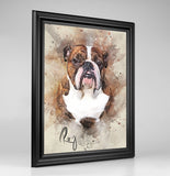 Personalized Pet portrait Gift Shack Cercle