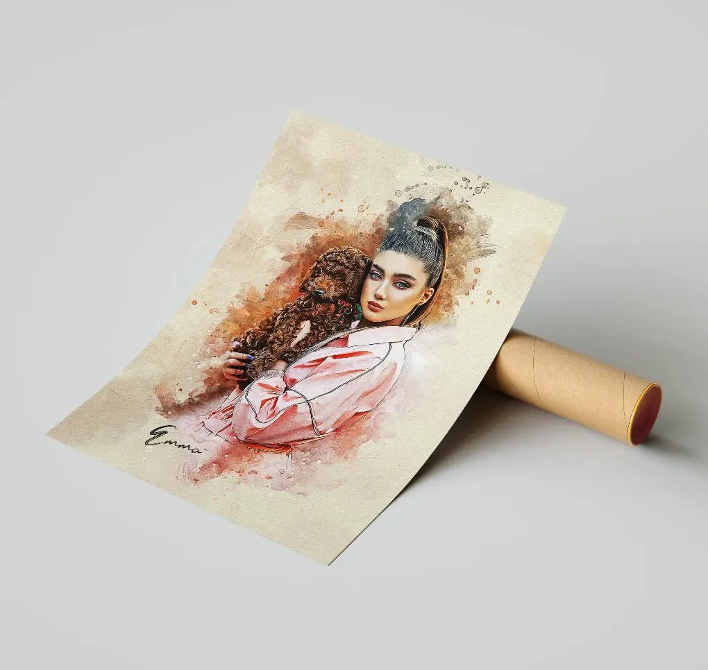 Personalized Pet portrait Gift Shack Cercle
