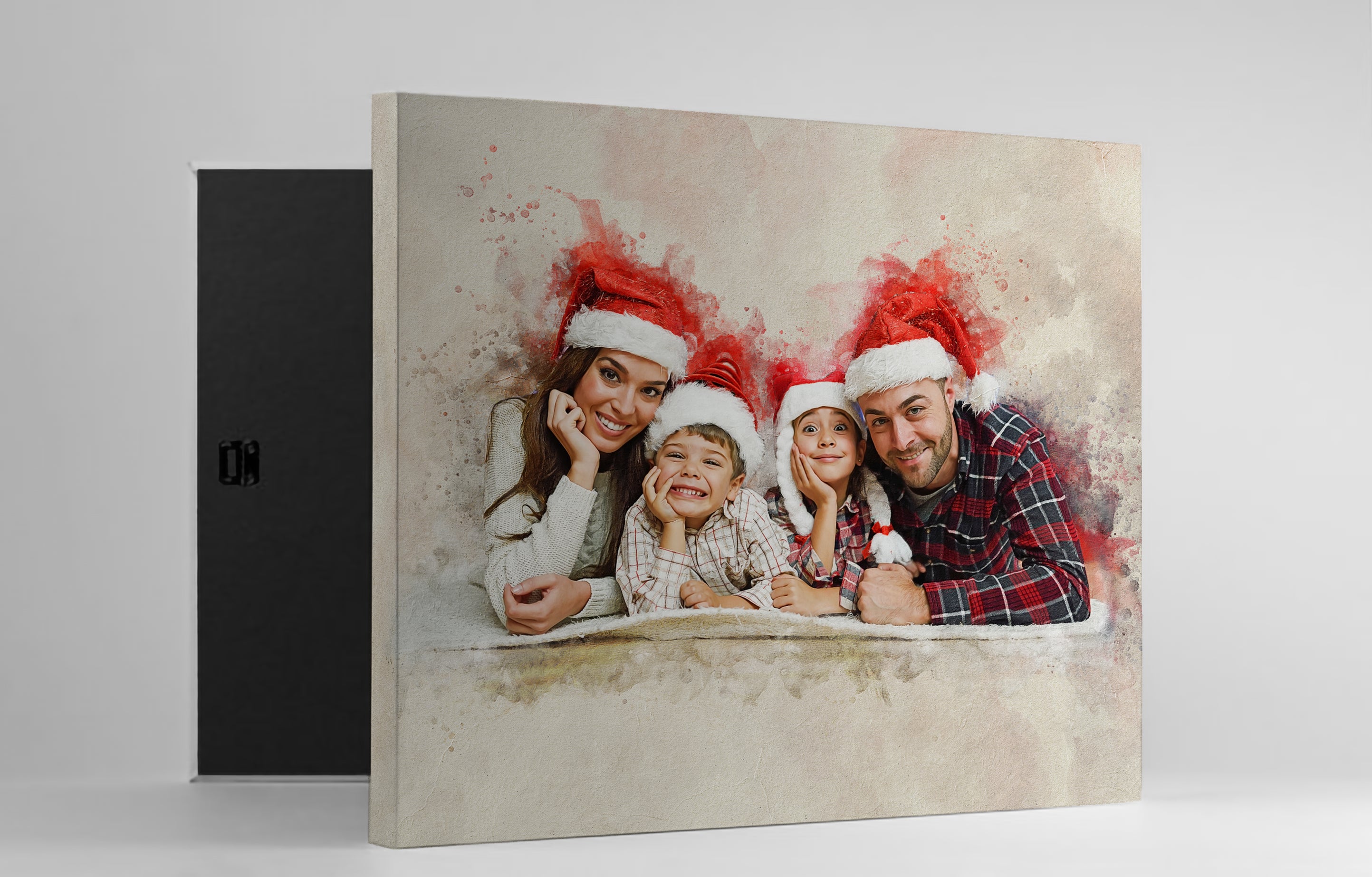 Mega size Personalized photo Painting Gift Shack Cercle