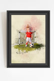 Custom Sports Kids Portrait Gift Shack Cercle