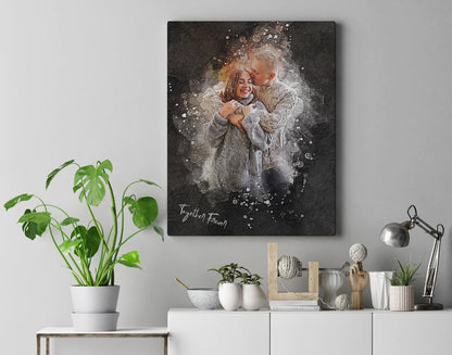 Test Custom Personalized photo Painting Gift Shack Cercle