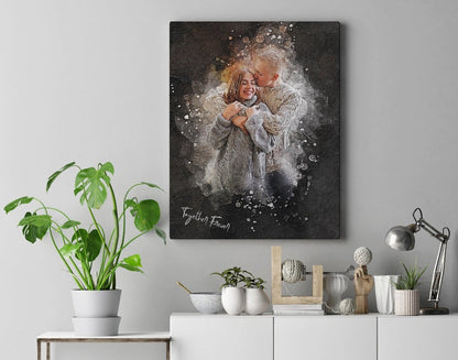 Personalized DIGITAL photo Painting (DIGITAL DOWNLOAD ONLY) Gift Shack Cercle