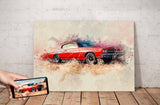 Personalized Car photo Painting Gift Shack Cercle