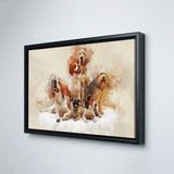 Mega size Personalized photo Painting Gift Shack Cercle