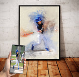 Personalized baseball photo Painting Gift Shack Cercle