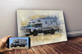 Personalized Car photo Painting Gift Shack Cercle
