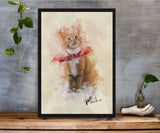 Personalized Cat portrait Gift Shack Cercle