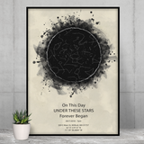 Personalized Star Map Gift Shack Cercle
