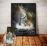 Personalized Public Servants photo Painting Gift Shack Cercle