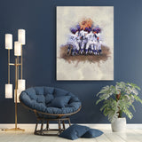 Mega size Personalized photo Painting Gift Shack Cercle