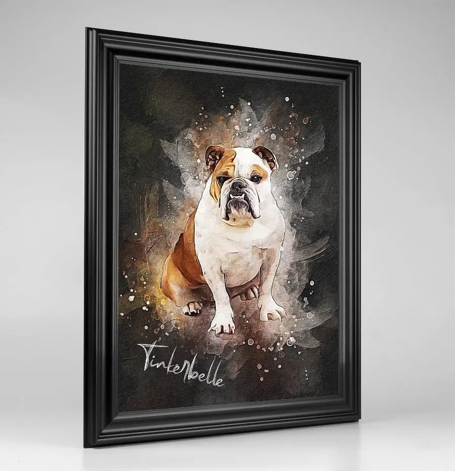Custom Pet Portraits Pet Portrait Painting on Canvas Gifts Shack