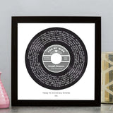 Personalized Vinyl Record -Favorite song lyrics Gift Shack Cercle