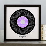 Personalized Vinyl Record -Favorite song lyrics Gift Shack Cercle