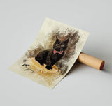 Personalized Cat portrait Gift Shack Cercle