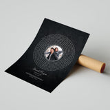 Personalized song lyrics Print with photo thegiftoftunes