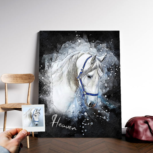 Personalized Horse portrait Gift Shack Cercle