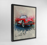 Personalized Car photo Painting Gift Shack Cercle