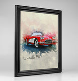 Personalized Car photo Painting Gift Shack Cercle