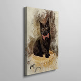 Personalized Cat portrait Gift Shack Cercle