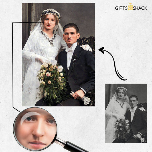 Old photo restoration service (DIGITAL DOWNLOAD ONLY) Gifts Shack