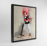 Personalized baseball photo Painting Gift Shack Cercle