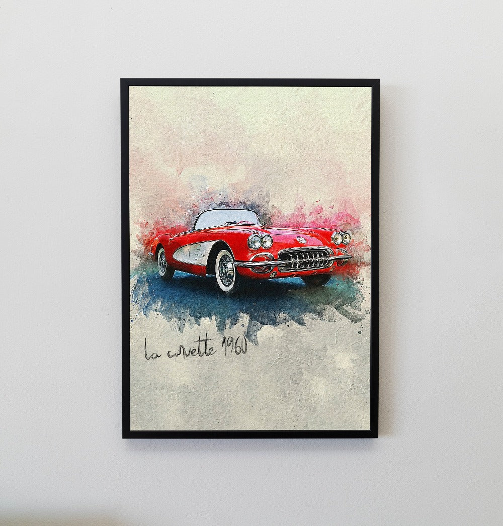 Personalized Car photo Painting Gift Shack Cercle