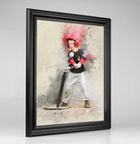 Personalized baseball photo Painting Gift Shack Cercle